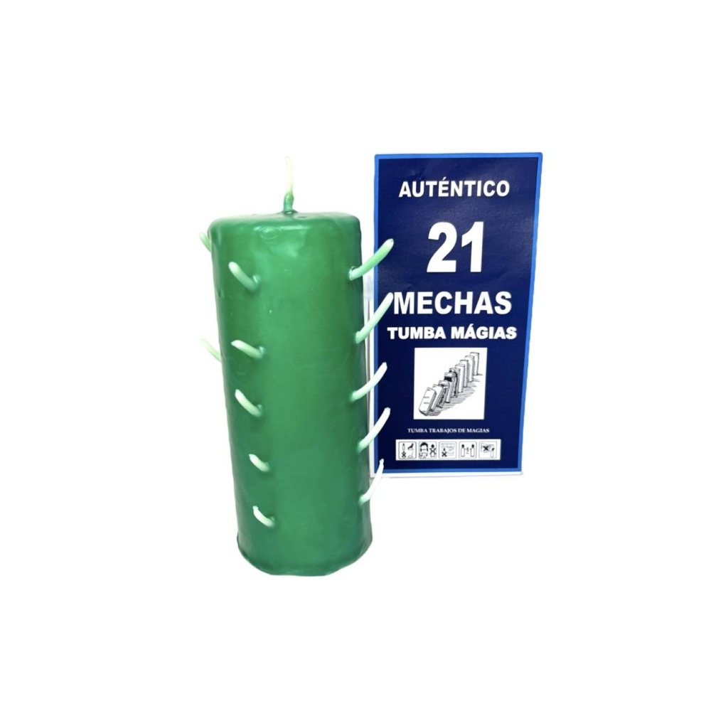 Autentico Velon 21 Mechas Verde