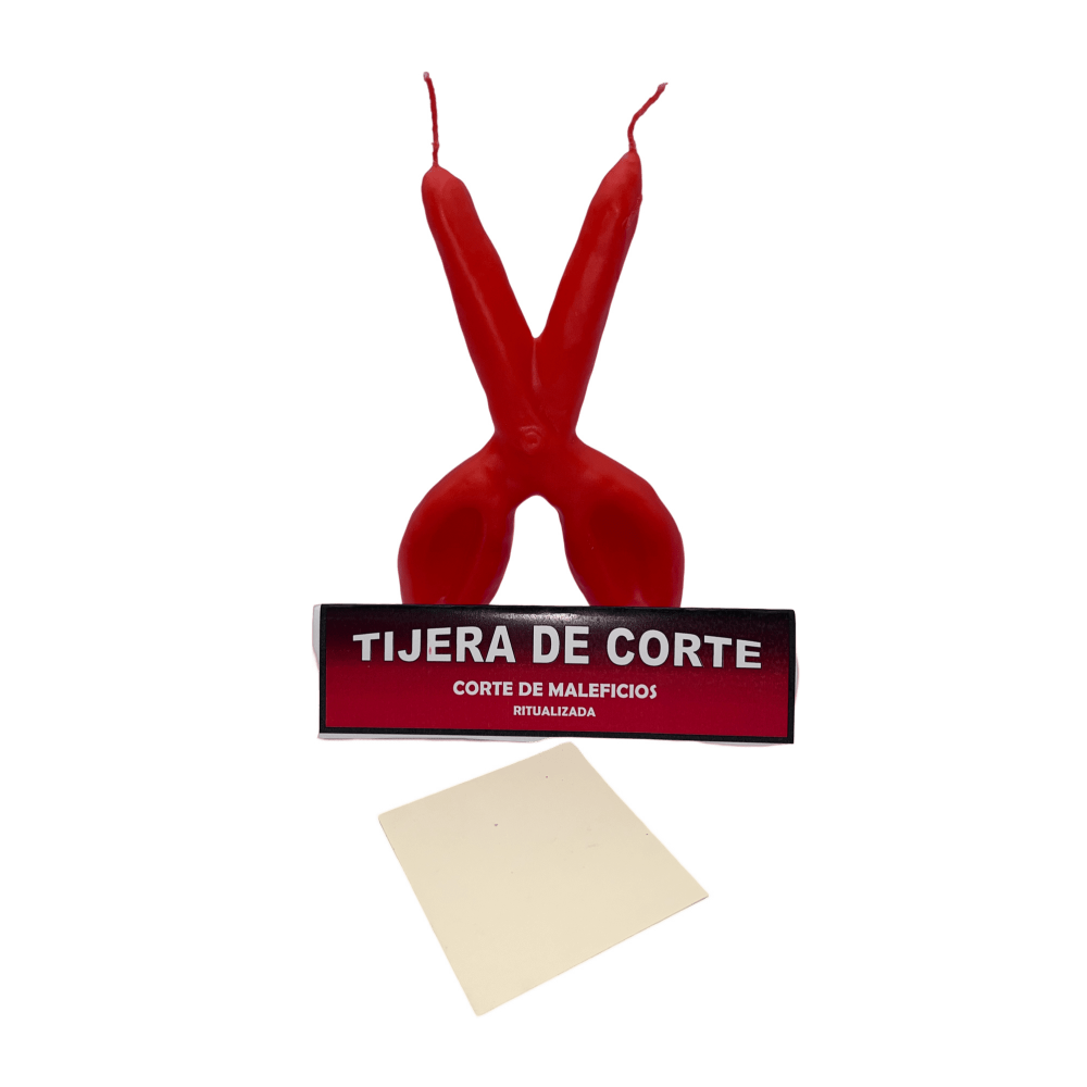 Ritual Tijera Corta Maleficios Roja