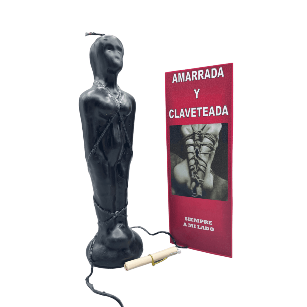 Ritual Amarrada Y Claveteada Negra