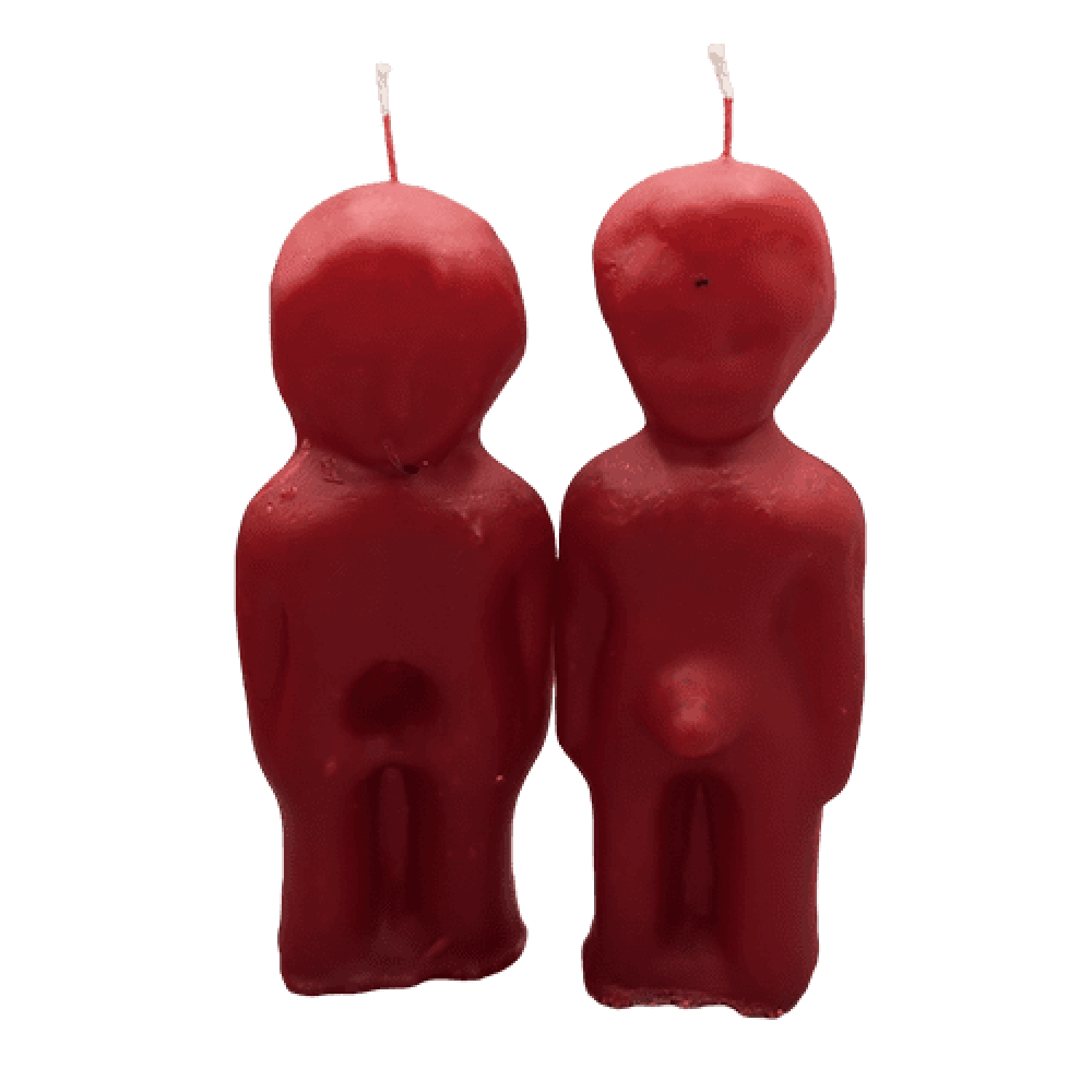 Pareja De Sexo Roja Hombre-Mujer