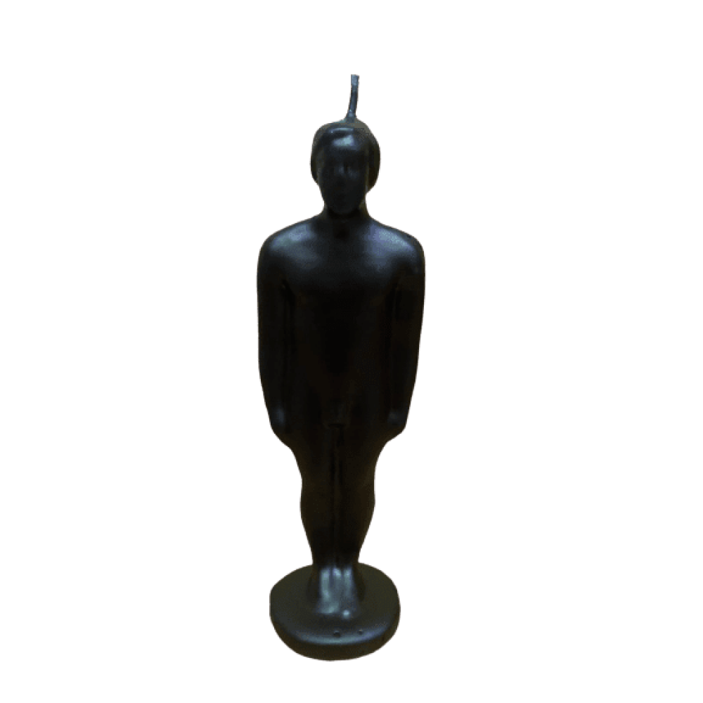 Figura De Cera Hombre Negro