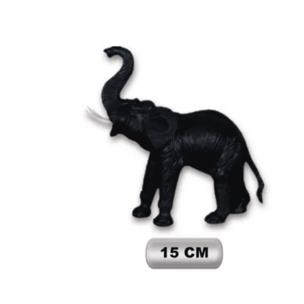 Elefante De Piel 15 Centimetros