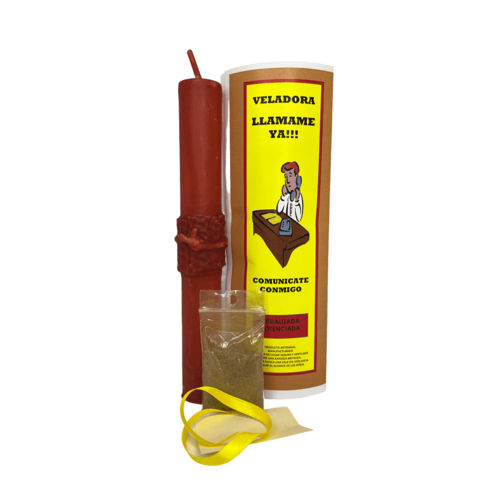 Veladora Llamame Ya