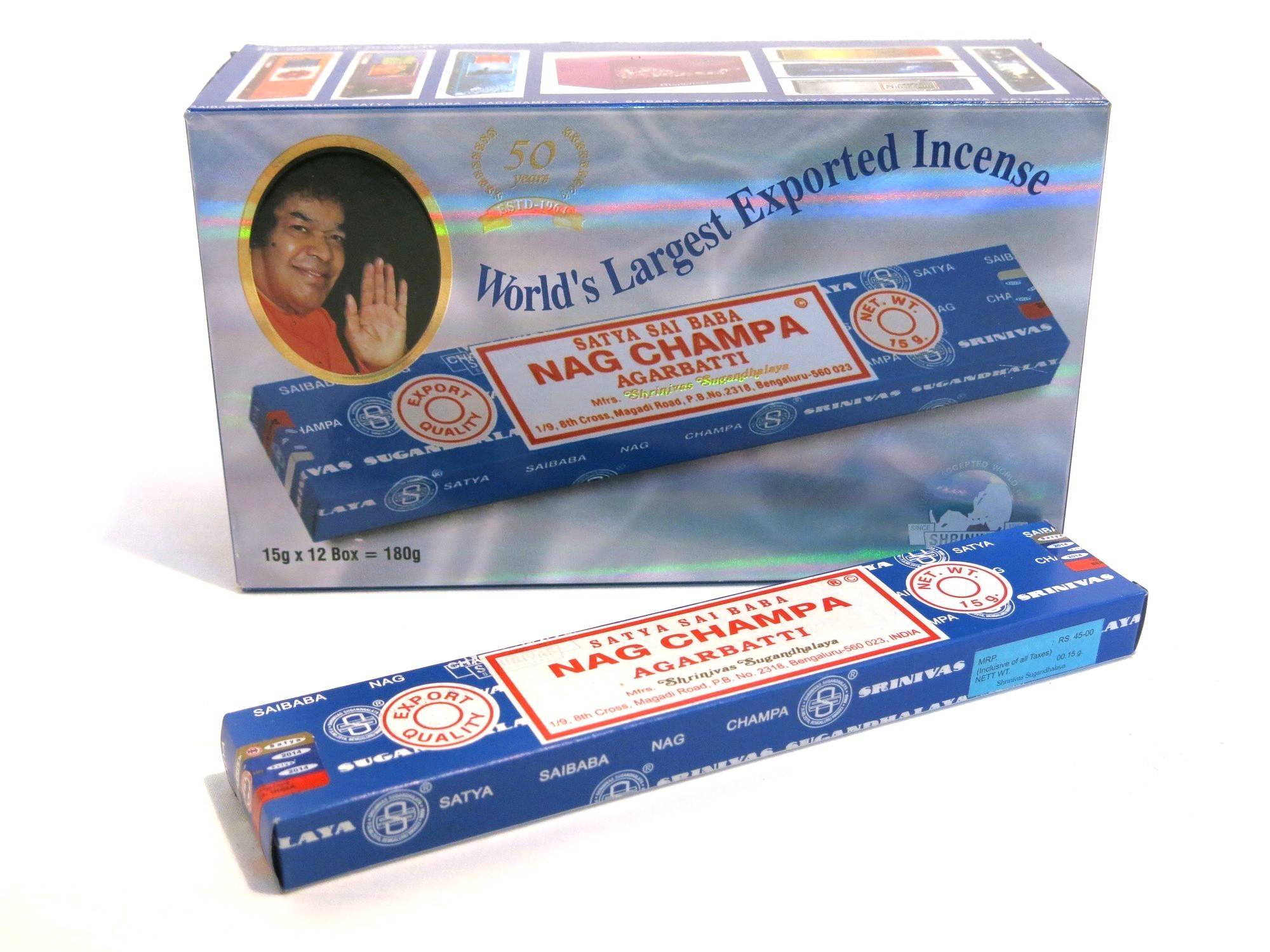 CAJITA INCIENSO NAG CHAMPA