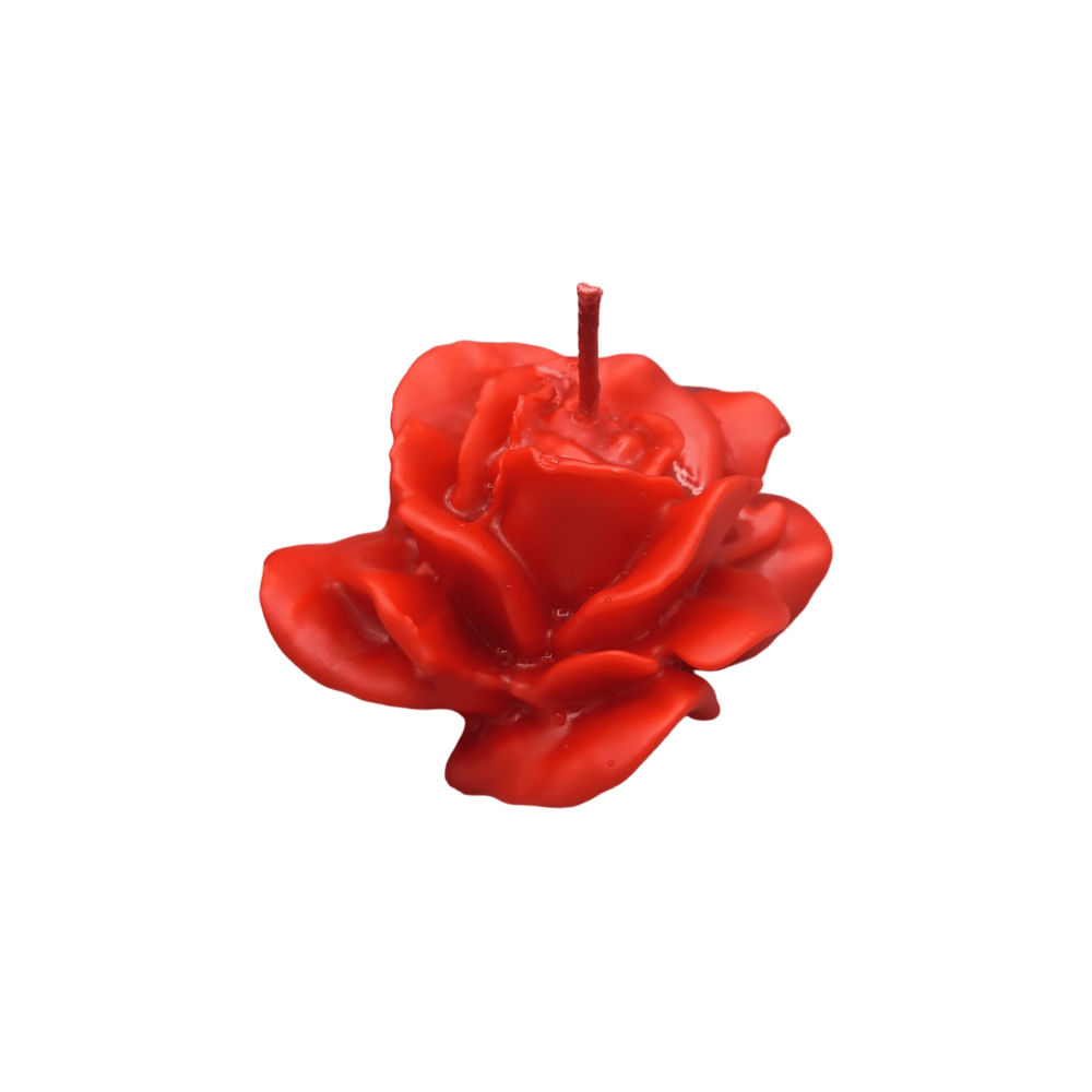 Figura De Cera Rosa Perfumada