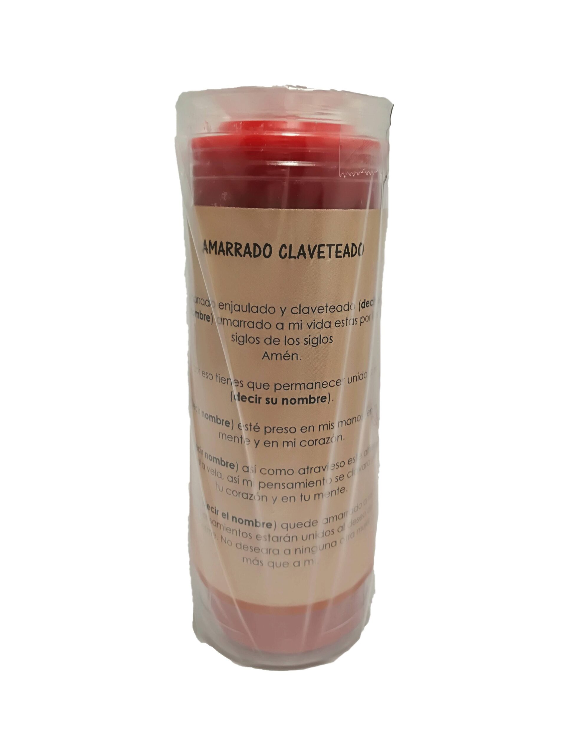 VELON AMARRADO Y CLAVETEADO