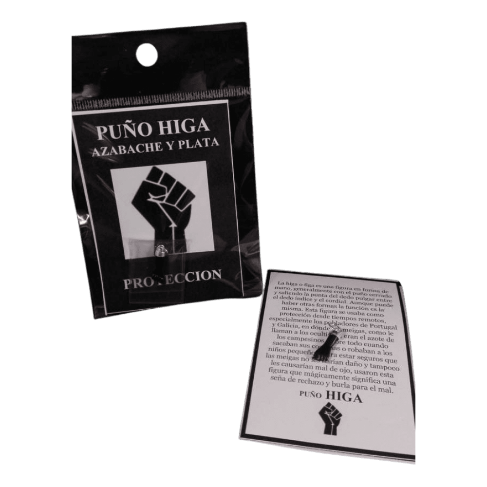 Puño Higa Azabache Plata