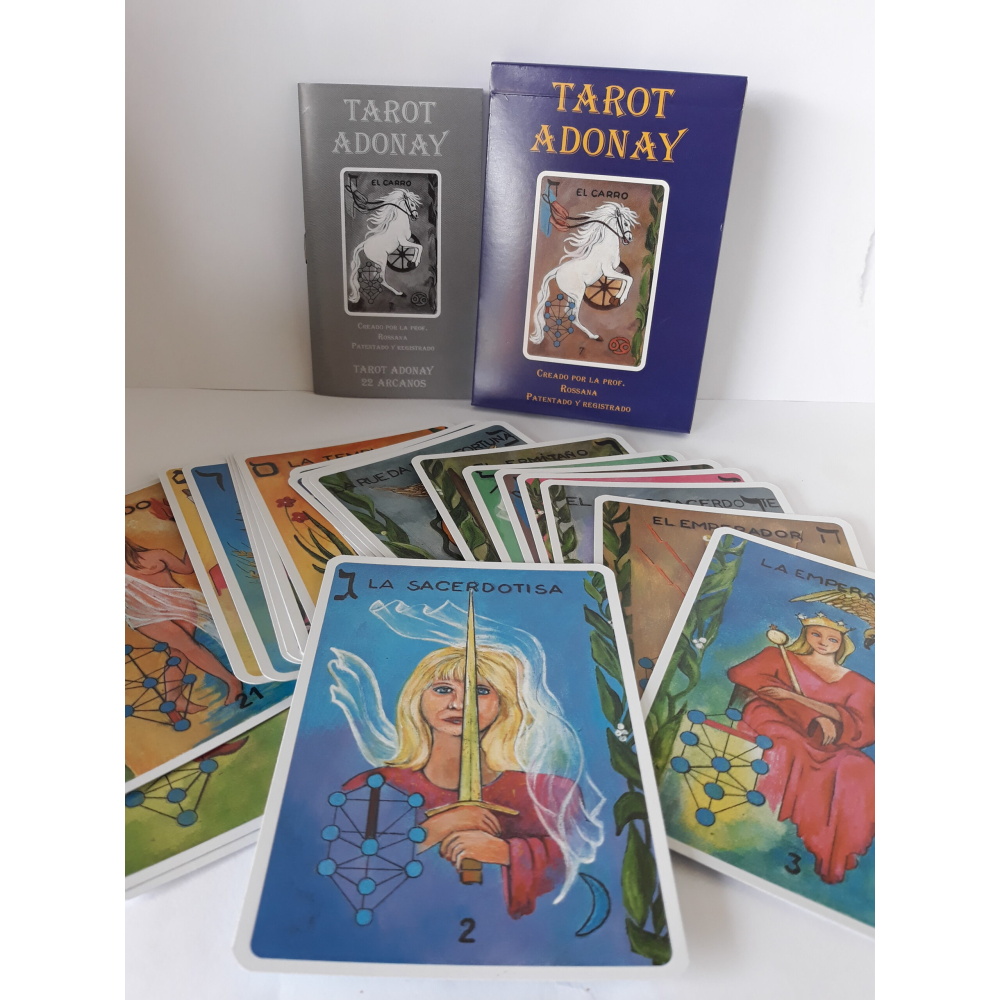 Tarot Adonay 22 Arcanos