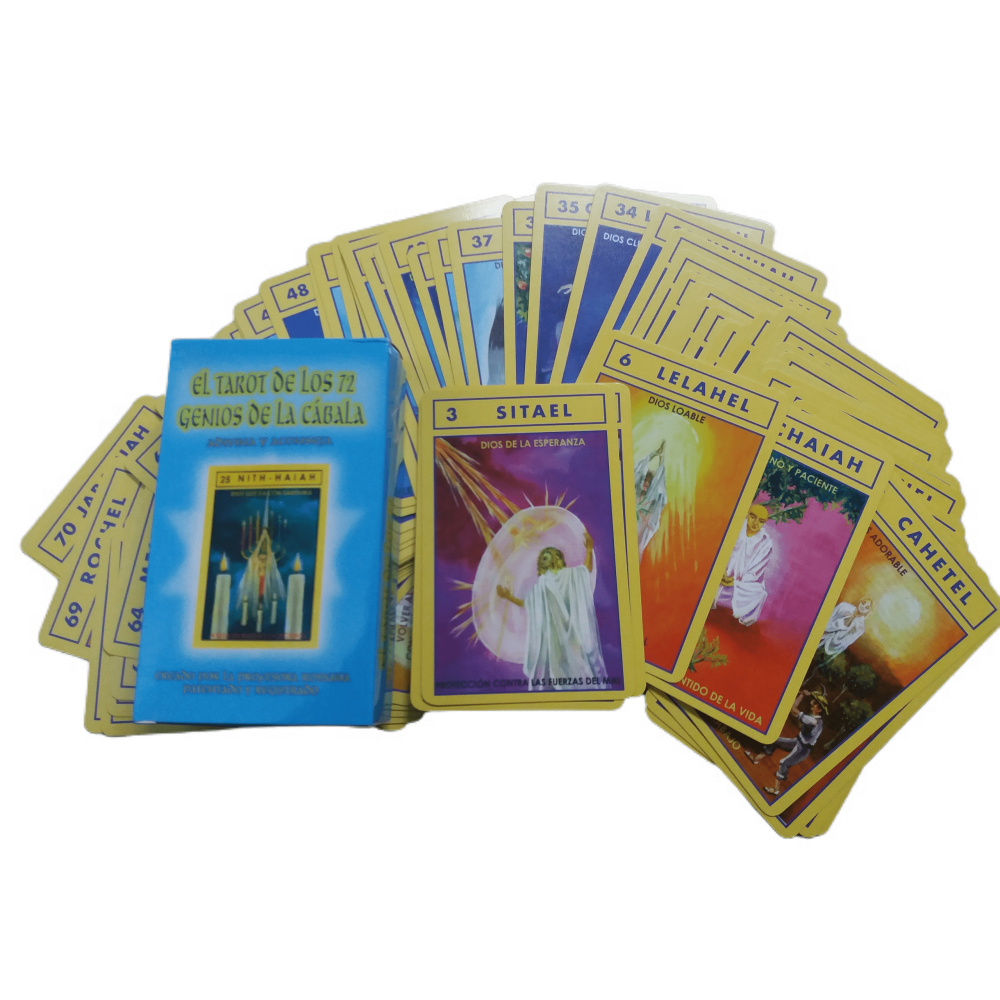 tarot 72 genios del cábala