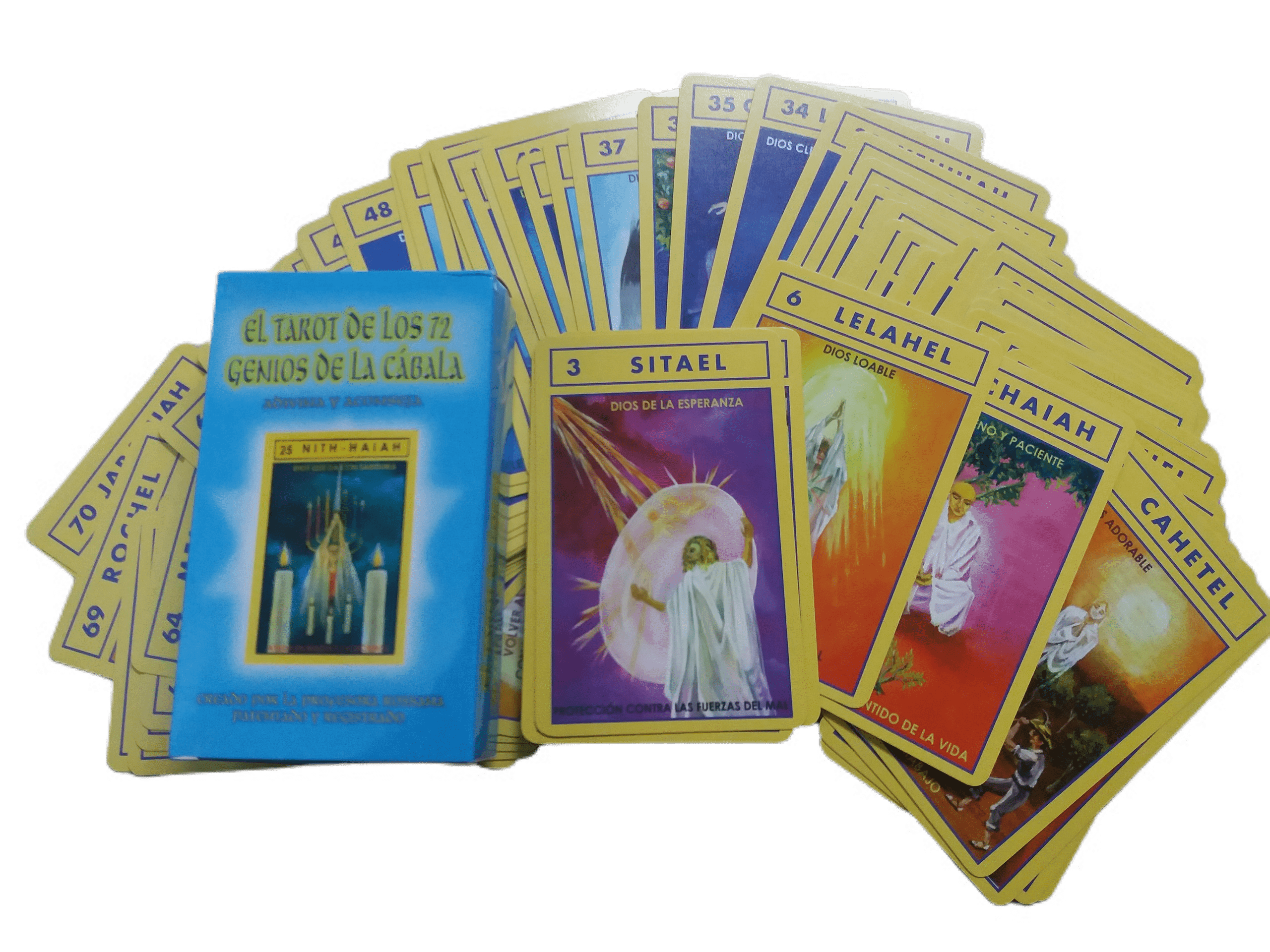 tarot 72 genios del cábala