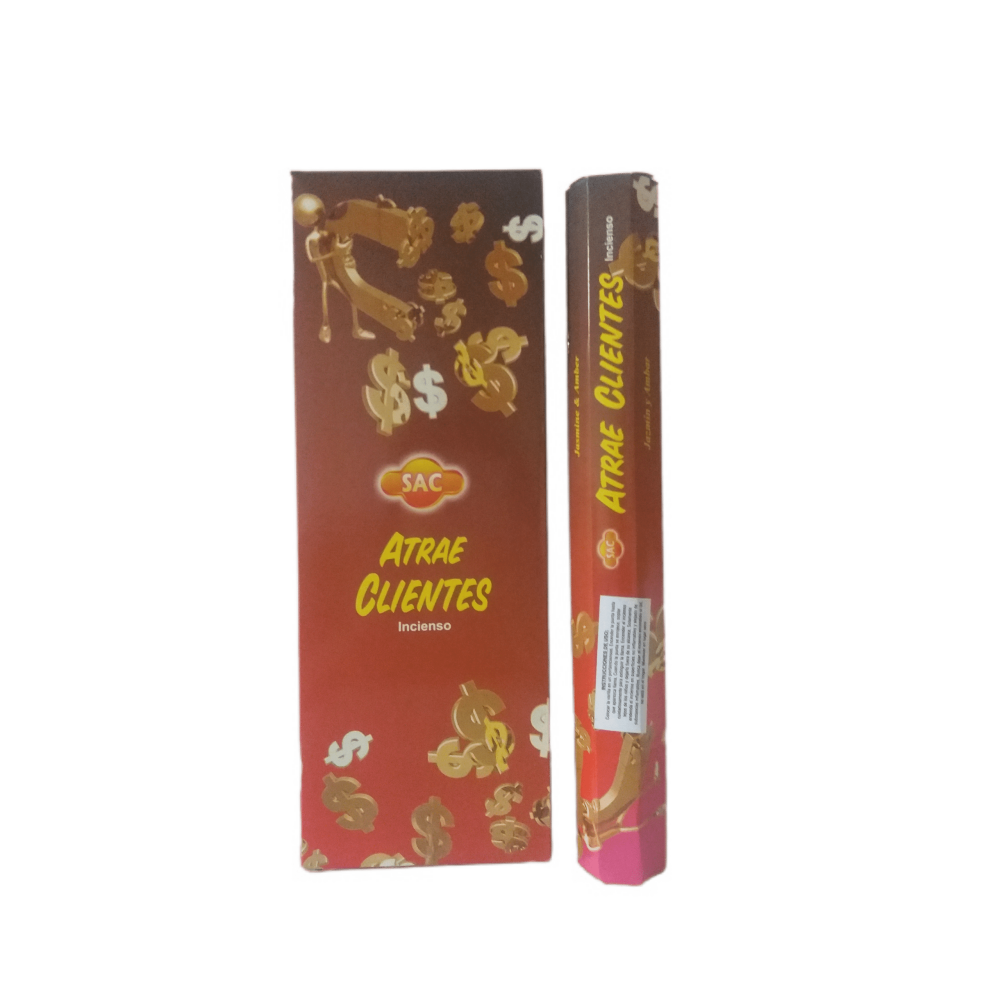 Incienso Atrae Clientes Caja Hexagonal