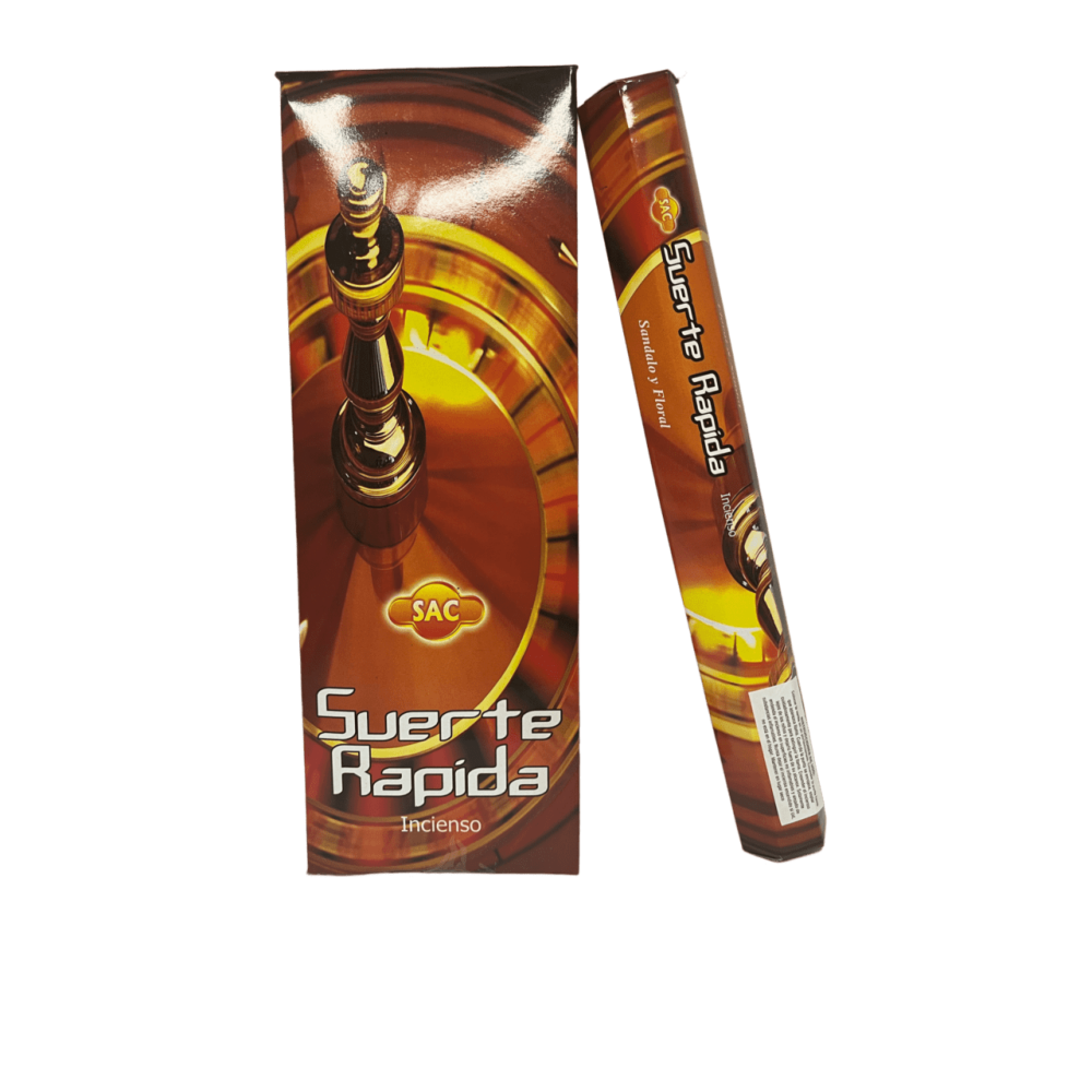 Incienso Hexagonal Suerte Rapida