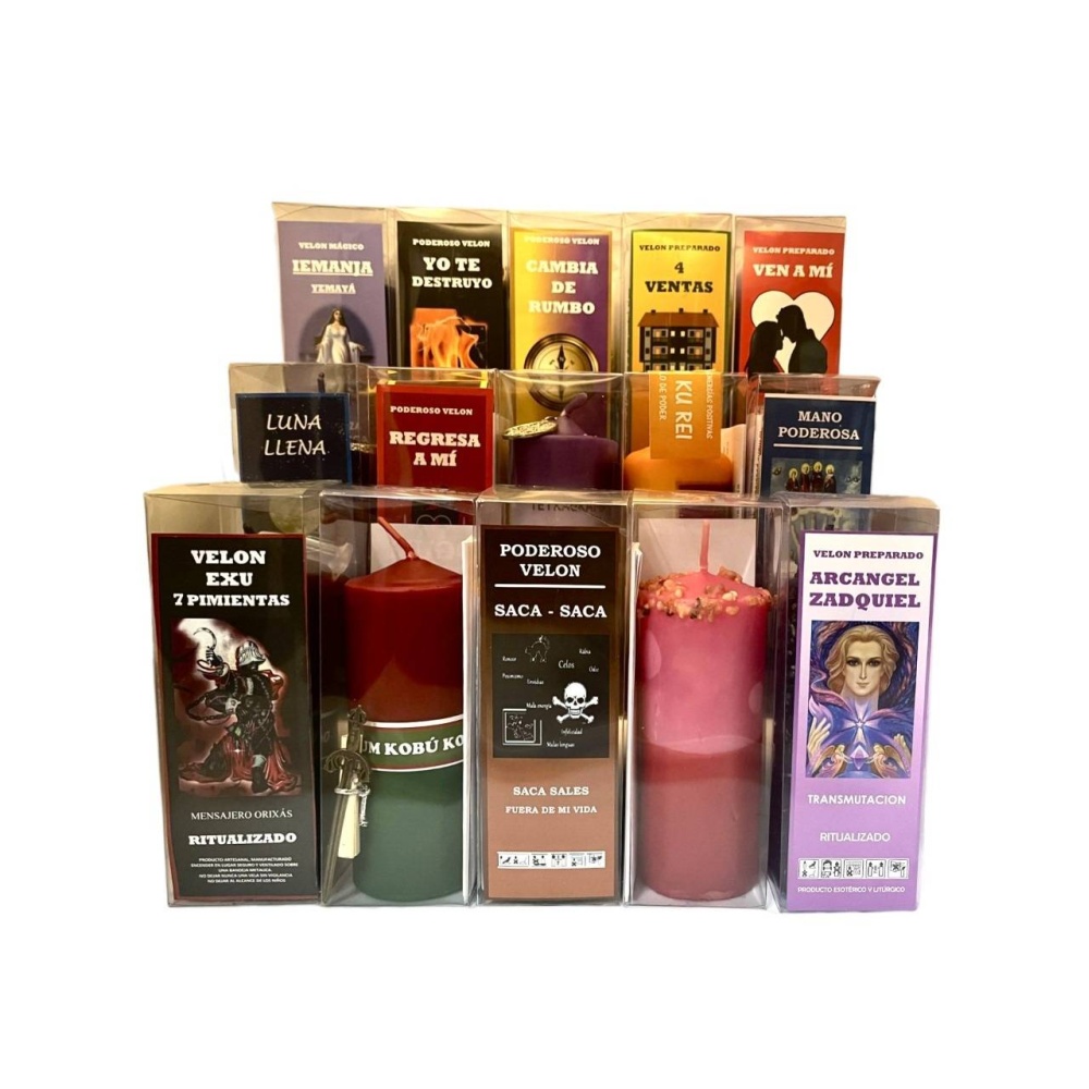 VELONES PREPARADOS Y RITUALIZADOS