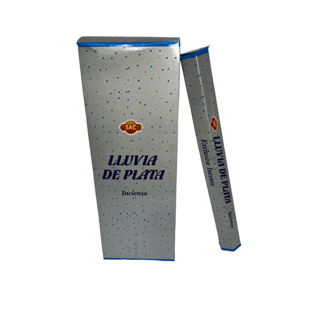 Incienso Hexagonal Lluvia De Plata