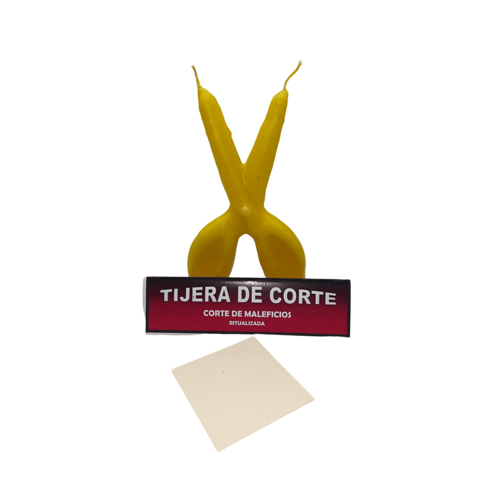 Ritual Tijera Corta Maleficios Amarilla