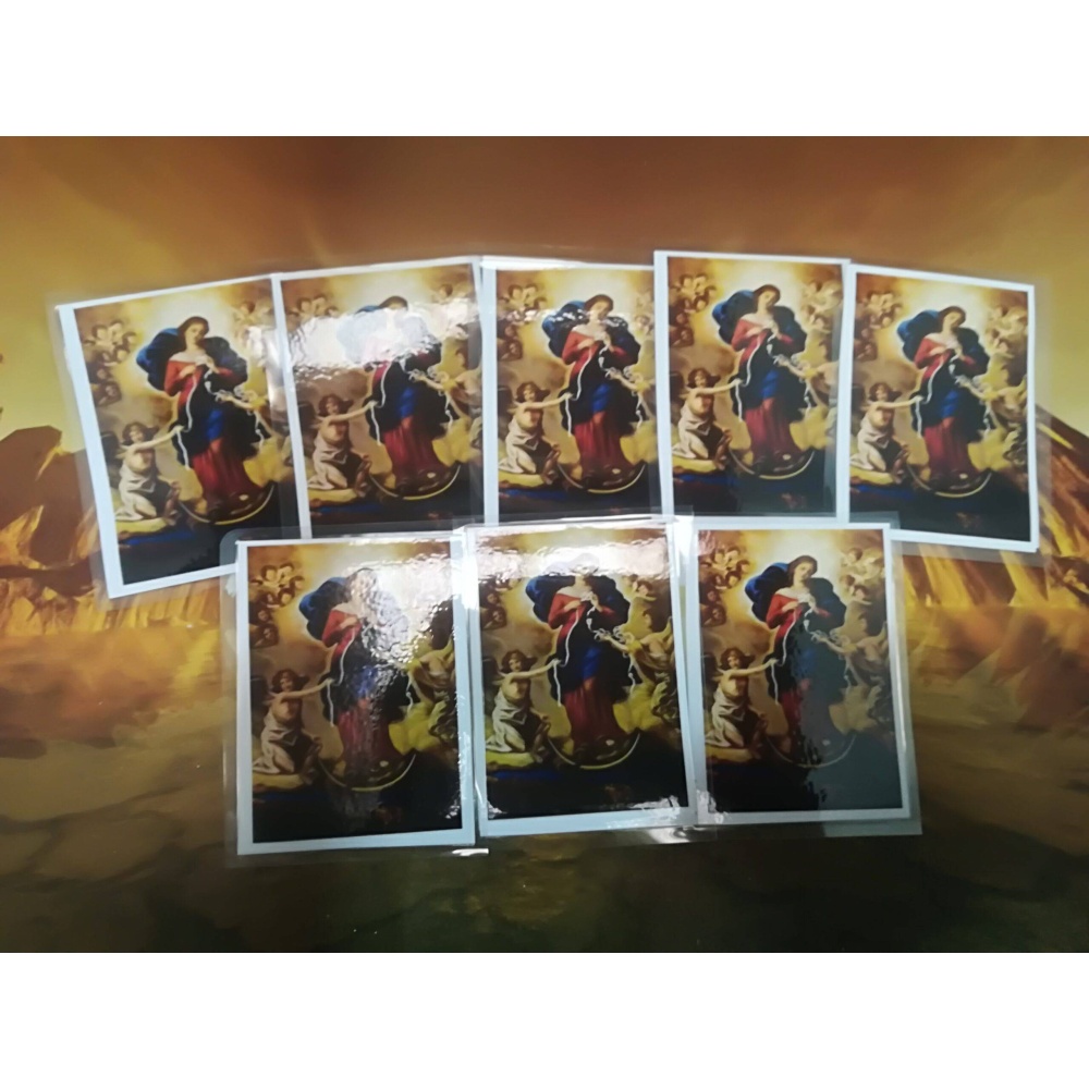 Estampa Virgen Maria Desatanudos