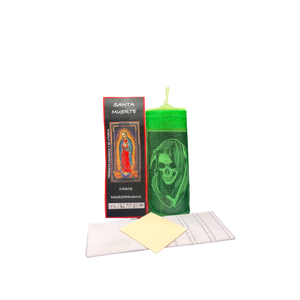 Velon Preparado Santa Muerte Verde