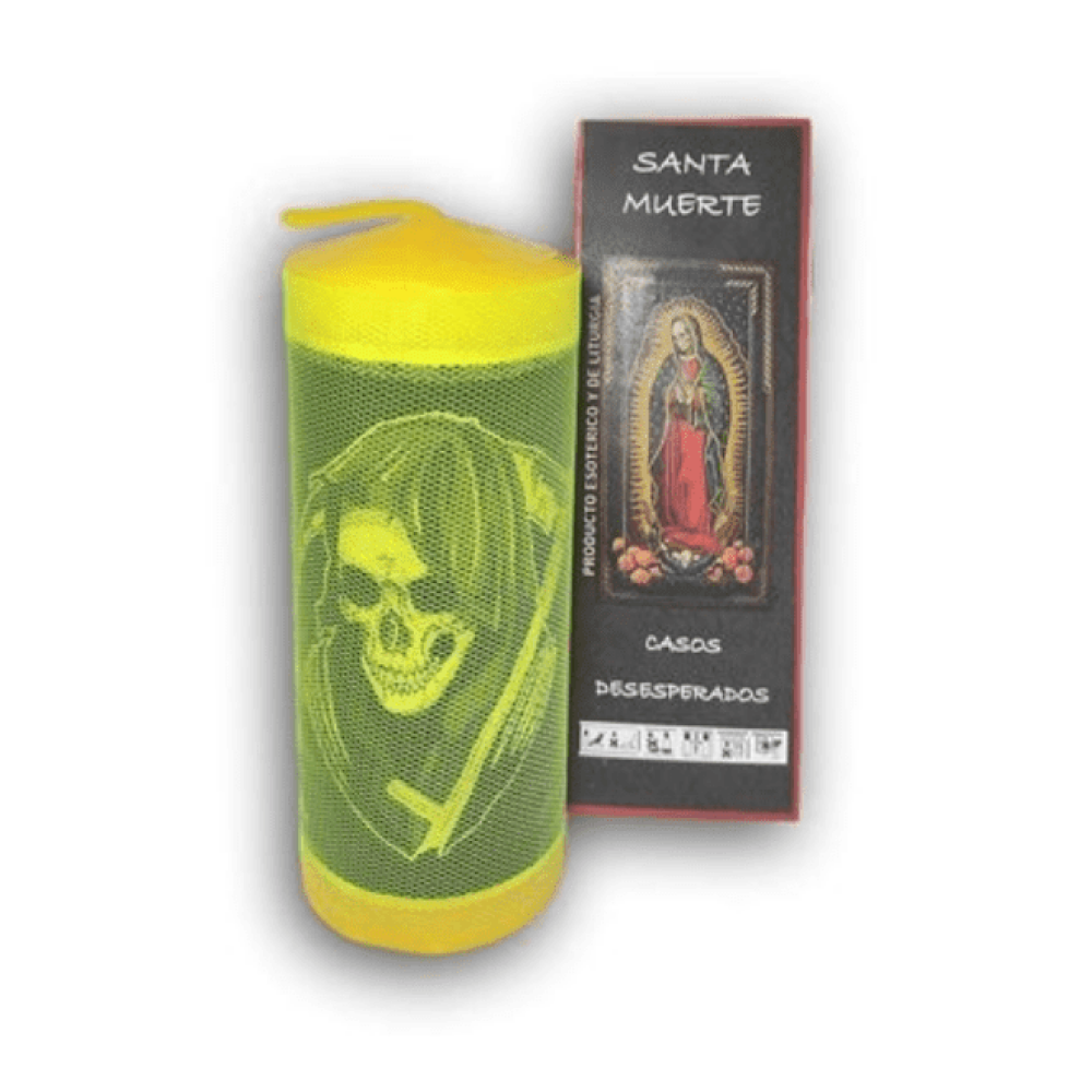 Velon Preparado Santa Muerte Amarillo