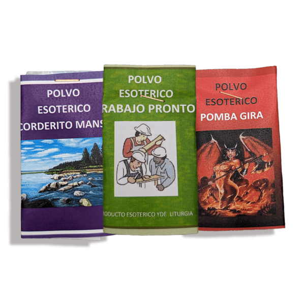 POLVOS ESOTÉRICOS DE RITUAL
