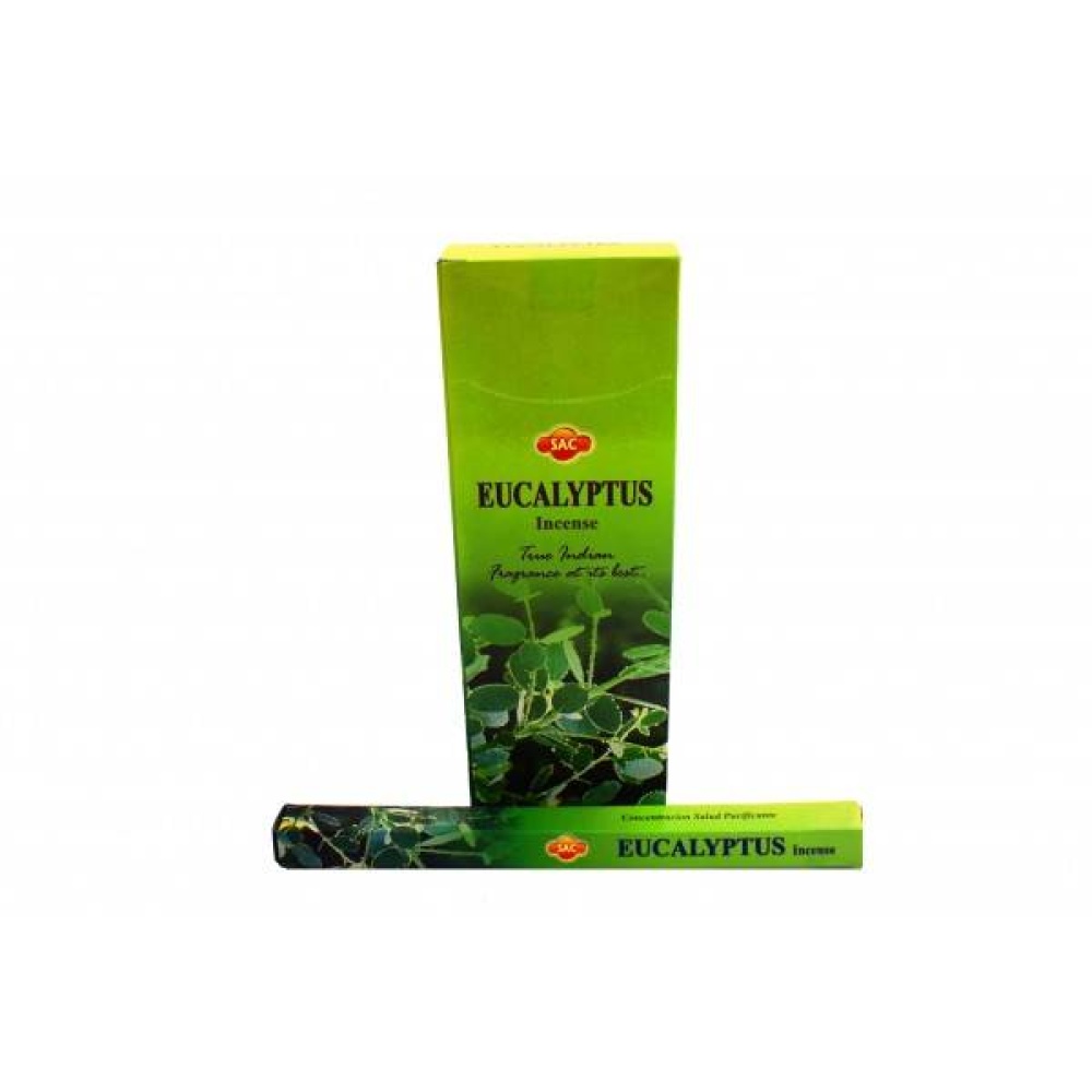 Incienso Hexagonal Eucalipto