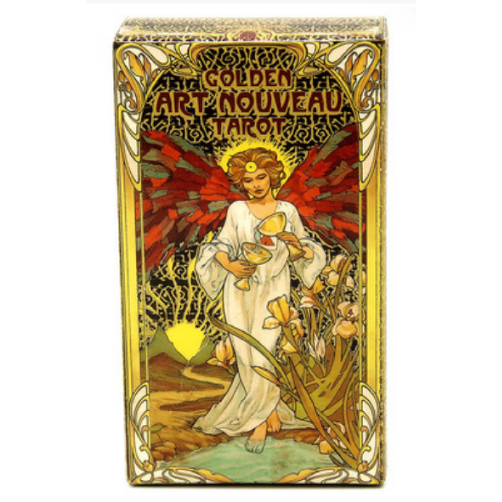 Tarot Art Nouveau Dorado