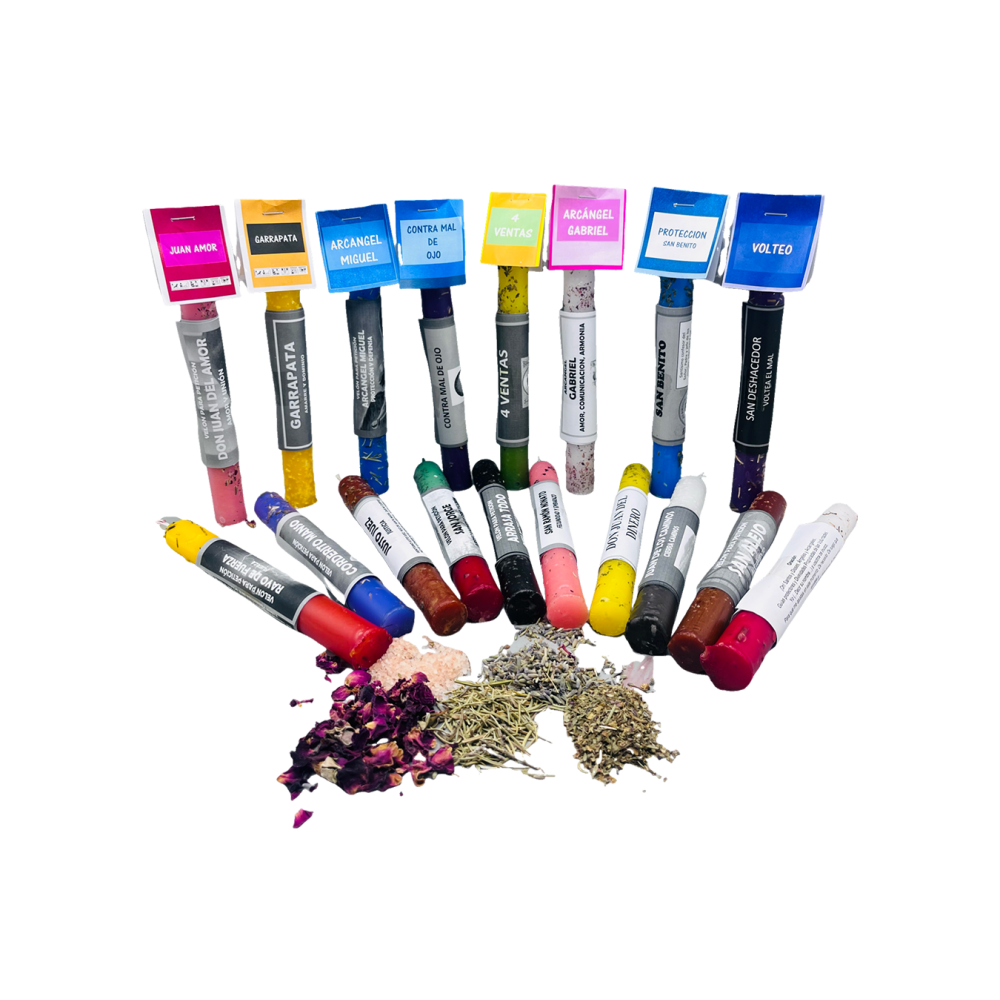 Vela Con Hierbas Para Peticion Judas Tadeo