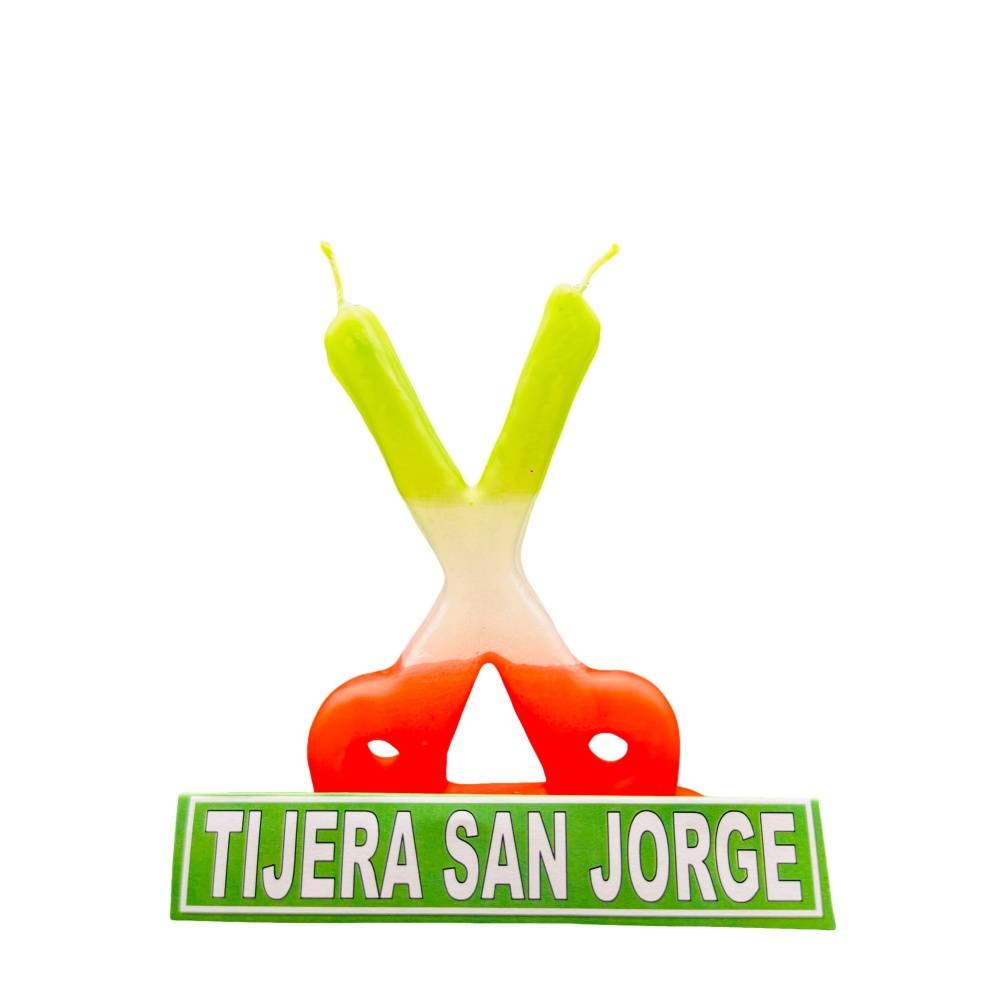Figura De Cera Tijera San Jorge